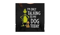 Hybrid Apparel Plus Grinch Dog Graphic T-shirt