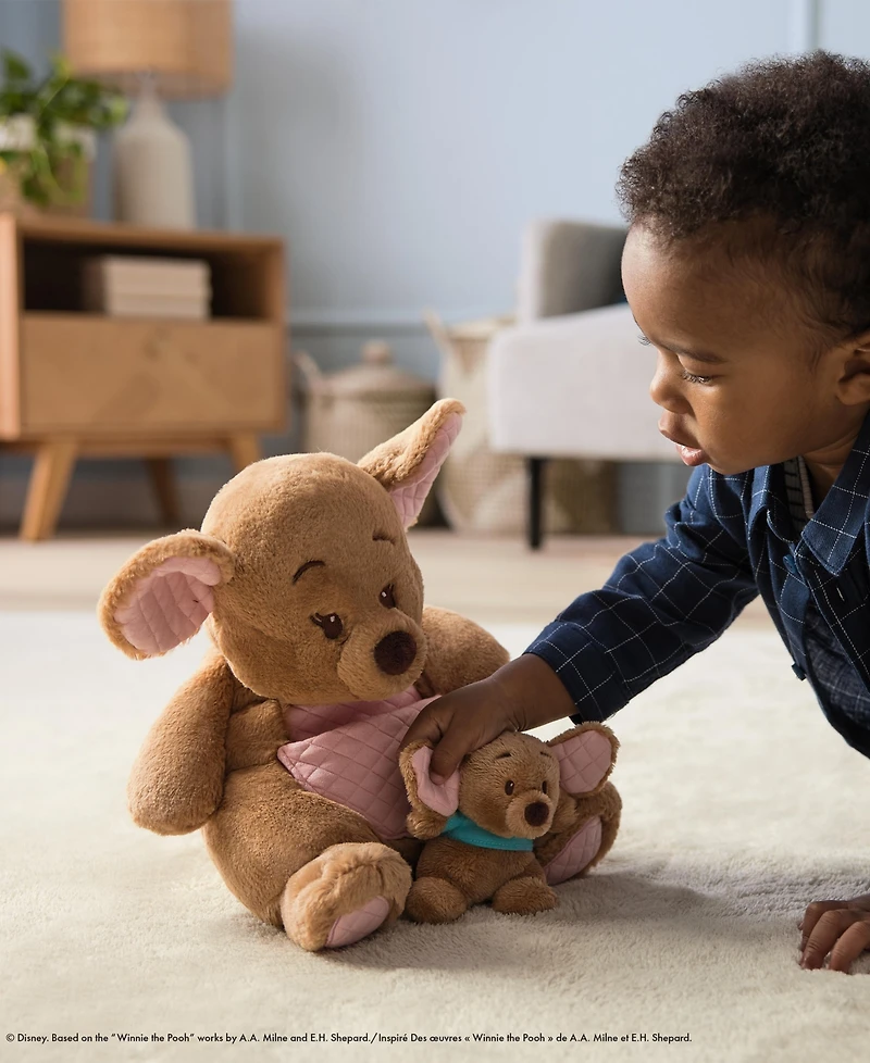 Gund Disney Official Kanga and Roo Oh So Snuggly Plush