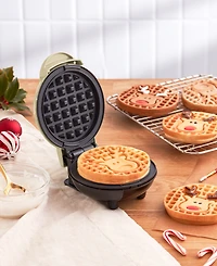 Dash Reindeer Mini Waffle Maker