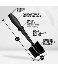 Ground Meat Beef Chopper Hamburger Smasher Tool
