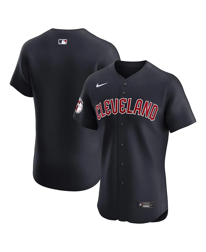 Nike Men's Red Cleveland Guardians Alternate Vapor Premier Elite Patch Jersey