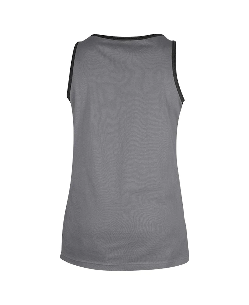 New Era Men's Gray Chicago White Sox Jersey Ringer Tank Top