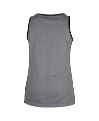 New Era Men's Gray Chicago White Sox Jersey Ringer Tank Top