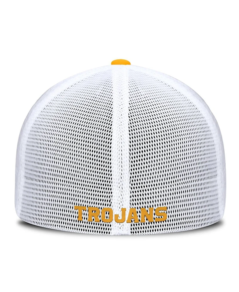 Nike Men's Gold Usc Trojans On-Field Rise Futura Mesh Flex Hat