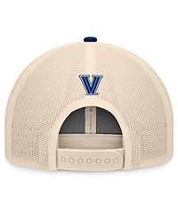 Top of the World Men's Navy/Natural Villanova Wildcats Bennett Trucker Adjustable Hat