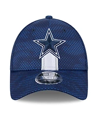 New Era Men's Navy Dallas Cowboys 2024 Sideline 9FORTY Stretch-Snap Hat