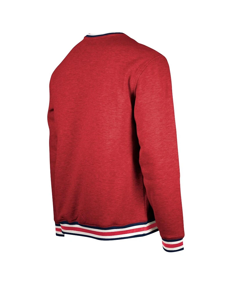 New Era Men's Red St. Louis Cardinals Father's Day Pullover Sweatshirt