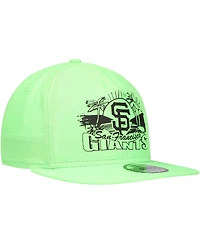 New Era Men's Green San Francisco Giants Neon Golfer Snapback Hat