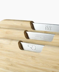 Joseph Joseph Boards Bamboo 3-Piece Cutting Board Set