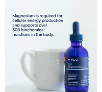 Trace Minerals Liquid Ionic Magnesium 400 mg | Helps Maintain Essential Body Functions | 4 fl oz (32 Servings)