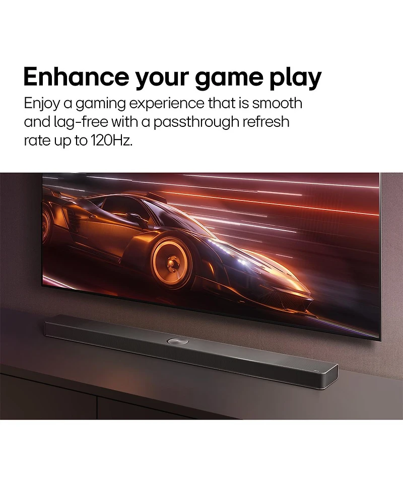 Lg S95TR 9.1.5-Channel Wireless Soundbar with Subwoofer & Rear Speakers