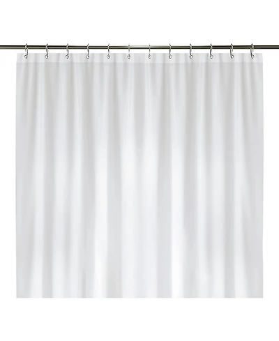 72" W x 96" H 10G Clear Peva Shower Curtain