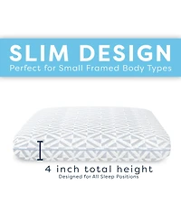 ProSleep Cool Comfort Memory Foam Low-Profile Pillow, Oversized, Exclusively at Macy's