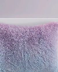 Intelligent Design Primrose Ombre Shaggy Faux Fur -Pc. Duvet Cover Set
