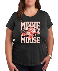 Hybrid Apparel Plus Minnie Mouse Graphic T-shirt