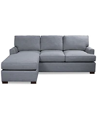 Closeout! Kaelie 2-Pc. Reversible Sofa Chaise Sleeper