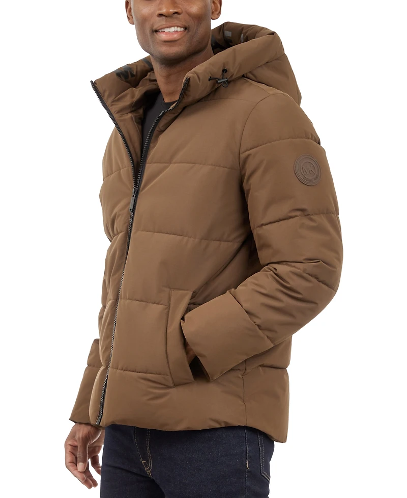 Michael Kors Men's Quilted Hooded Puffer Jacket
