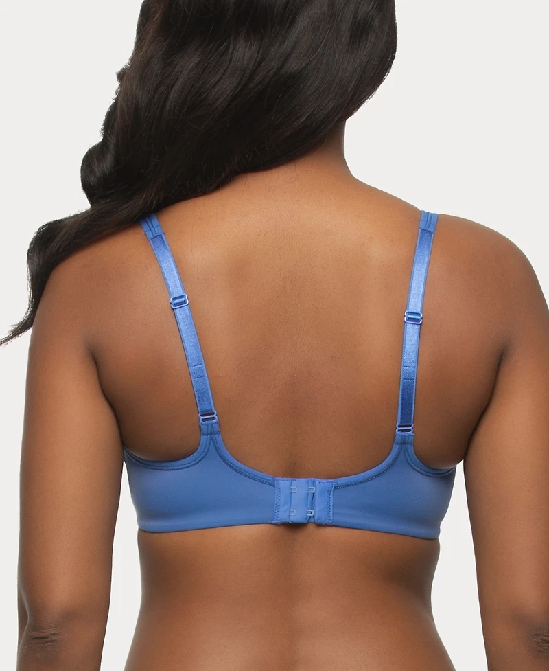Women's Amaranth Cushioned Comfort Unlined Minimizer Underwire Bra