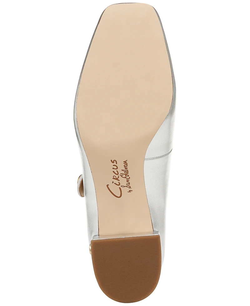 Circus Ny by Sam Edelman Elaine Embellished Mary-Jane Block-Heel Pumps