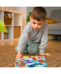 Quokka 4 x 30 Pieces Jigsaw Puzzles for Toddlers 3-5 - Dinosaur, Animals, Meadow Girls