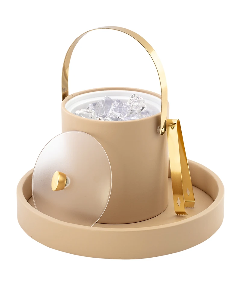 Kraftware Arc Ice Bucket and Tong
