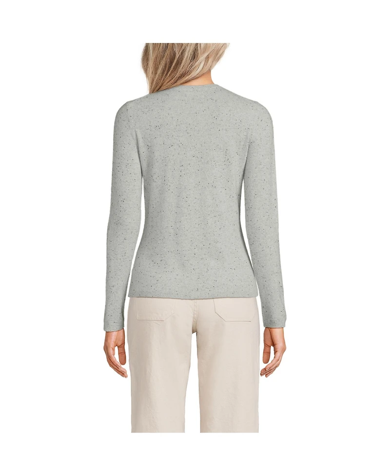 Lands' End Women's Petite Cashmere Cardigan Sweater