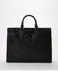 Brahmin Large Leather Business Tote