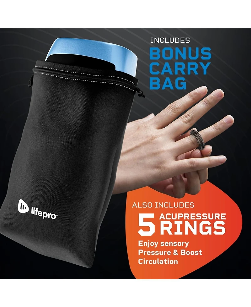 LifePro Hand Massager - for Arthritis and Carpal Tunnel Relief Hand, Wrist Fiinger with Heat Compression
