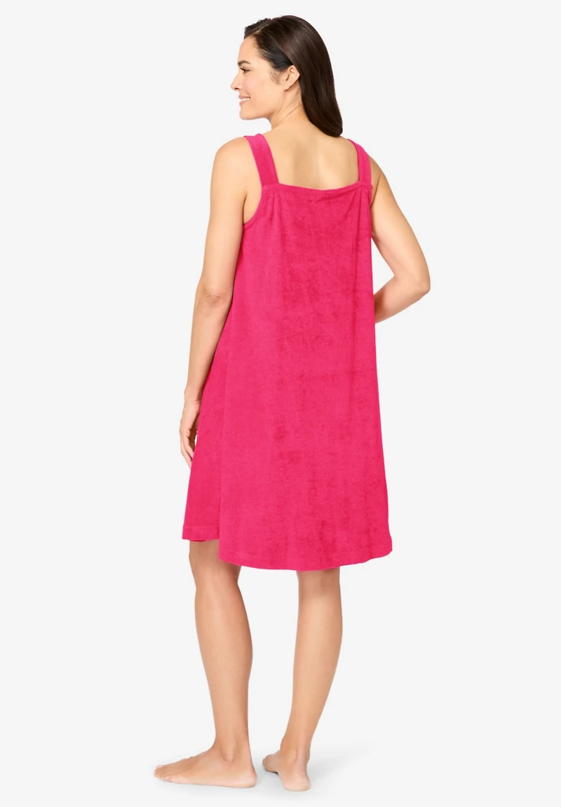 Dreams & Co. Women's Sleeveless Terry Lounger