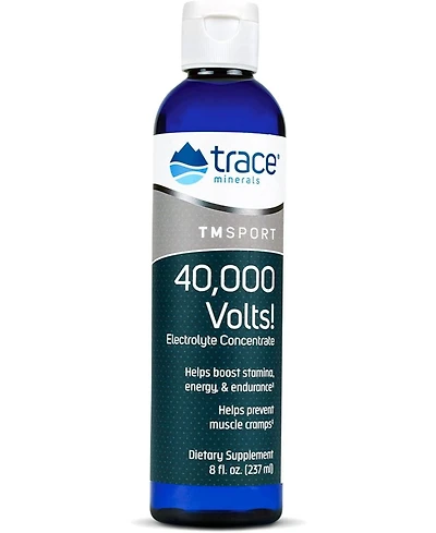 Trace Minerals 40,000 Volts - Concentrate Supplement Drops for Electrolyte Support