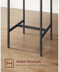 Modern Bar Table Set with High Chairs for Kitchen, Dining, or Entertainment Area