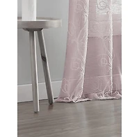Dainty Home Stella Linen Look 76" W x 84" L Grommet Window Panel Set