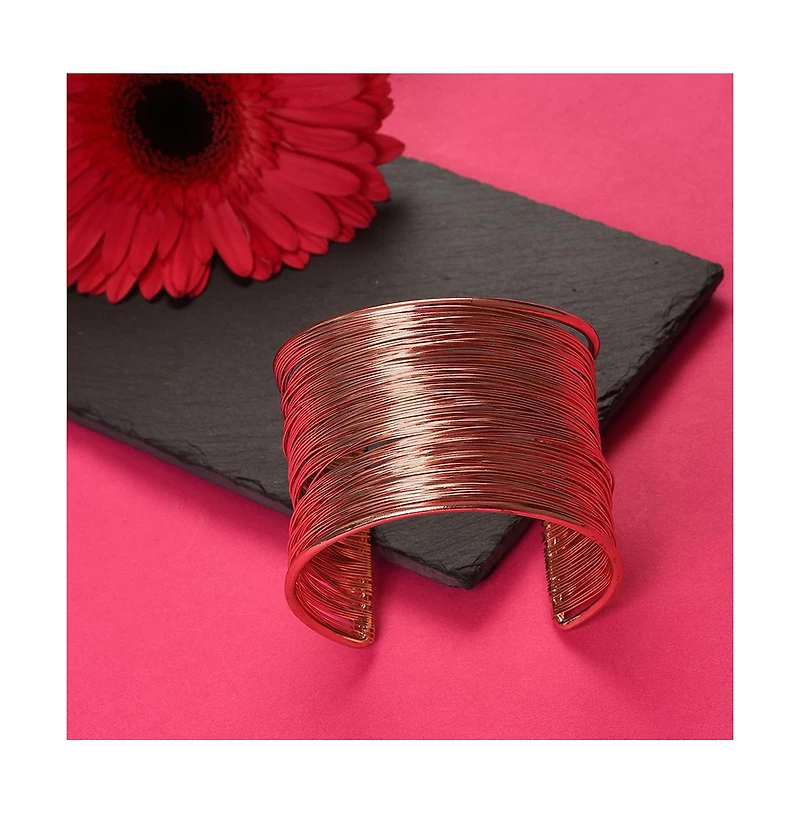 Sohi Women's Wired Statement Bracelet