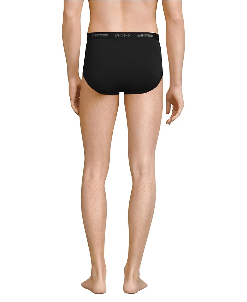 Lands' End Men's Comfort Knit Brief 3 Pack