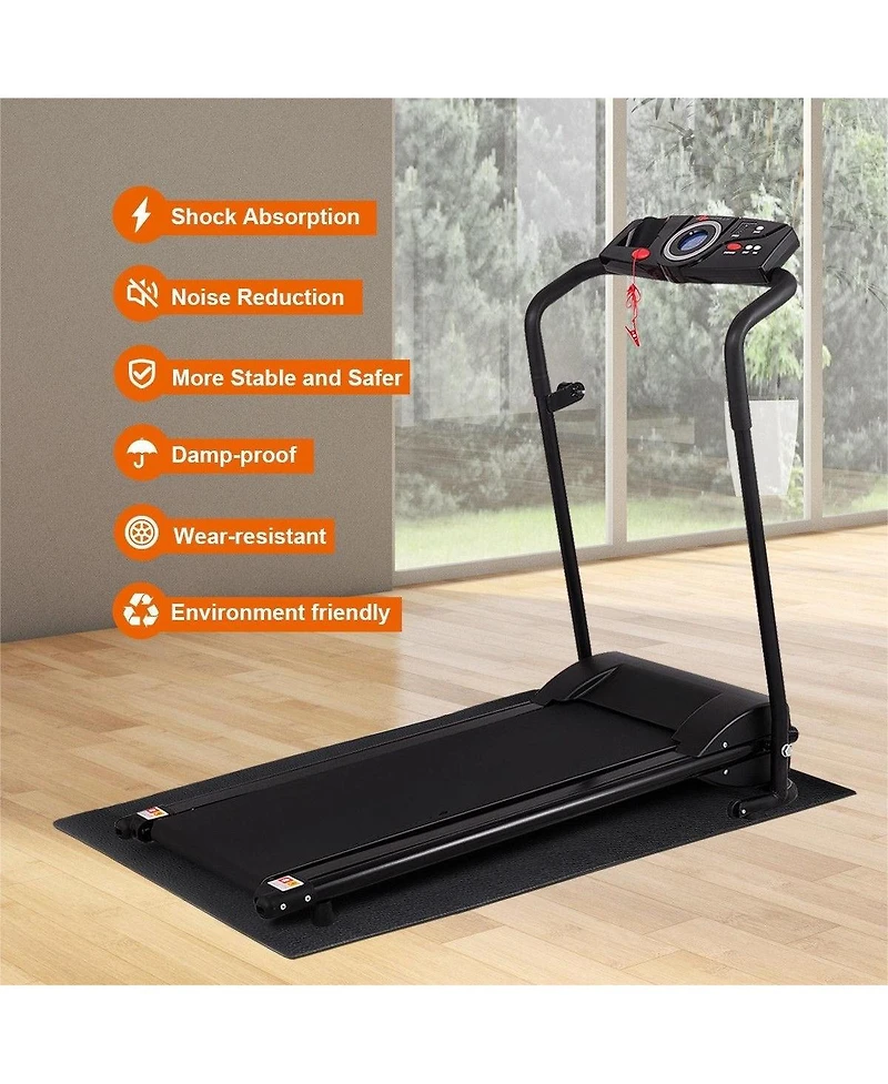 Skonyon 47/59/78 Inch Long Thicken Equipment Mat for Home and Gym Use-59 x 26 x 0.2 inches