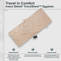 Cocoon - Premium - Insect Shield TravelSheet - Egyptian Cotton