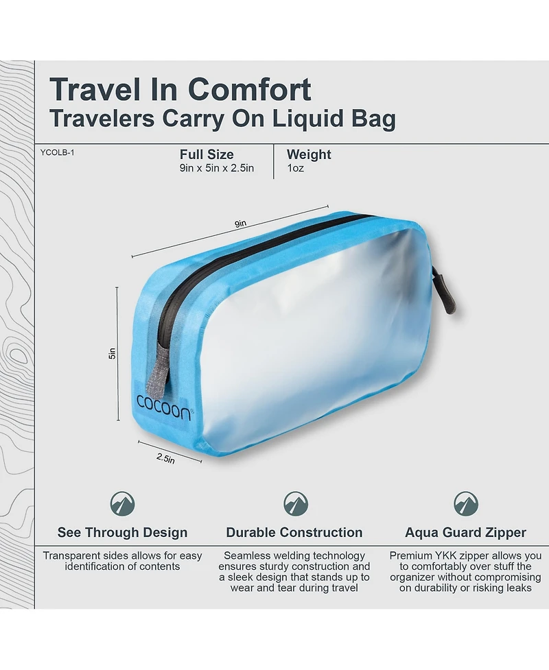Cocoon - Premium Travelers Carry On Liquid Bag