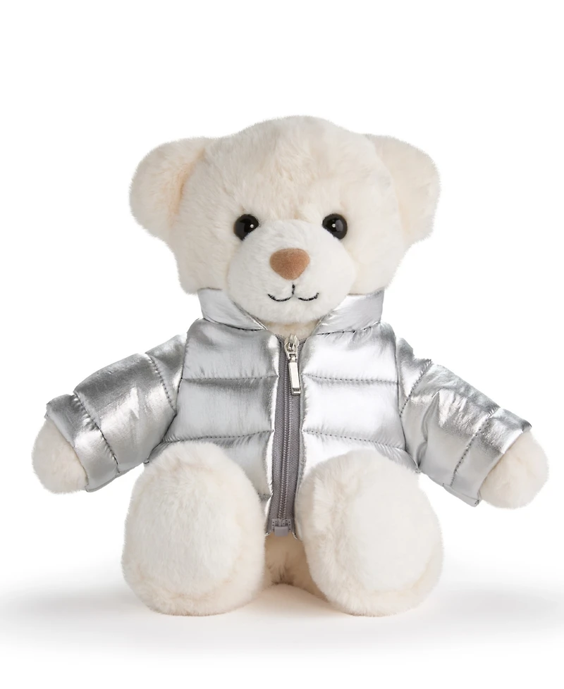 Geoffrey's Toy Box Plush Bear with Puffy Jacket, Created for Macy's