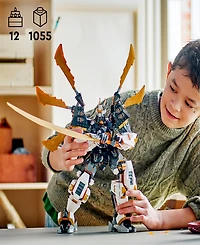 Lego Ninjago Cole's Titan Dragon Mech Adventure Ninja Toy 71821 Building Set, 1055 Pieces