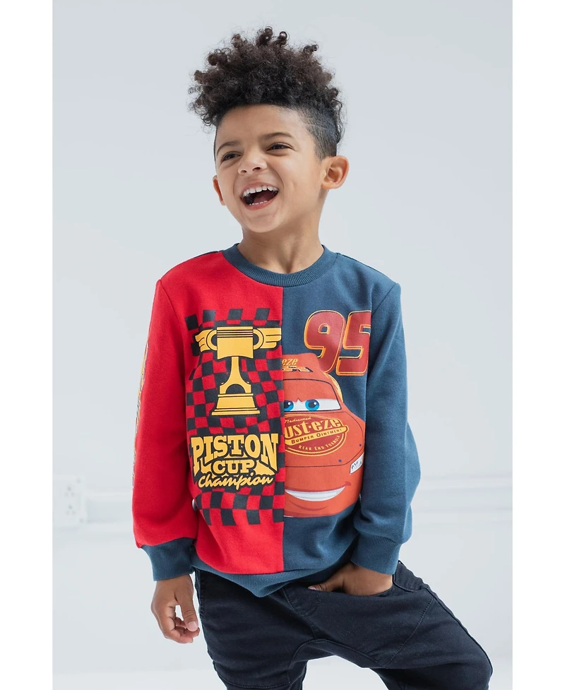 Disney Toddler Boys Lion King Mickey Mouse Cars Toy Story Sweatshirt to (2T - 18-20)