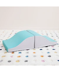 ECR4Kids SoftZone Junior Mix n' Match Slide, Yellow, 2-Pack