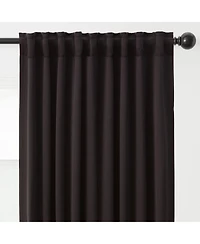 Chanasya Premium 2-Panel Ornamental Damask Classy Room Darkening Curtains - 3-in-1 Back Tab, Rod Pocket, Ring Tab for Windows Living Bedroom