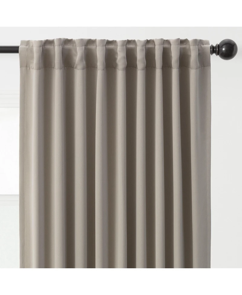 Chanasya Premium 2-Panel Ornamental Damask Classy Room Darkening Curtains - 3-in-1 Back Tab, Rod Pocket
