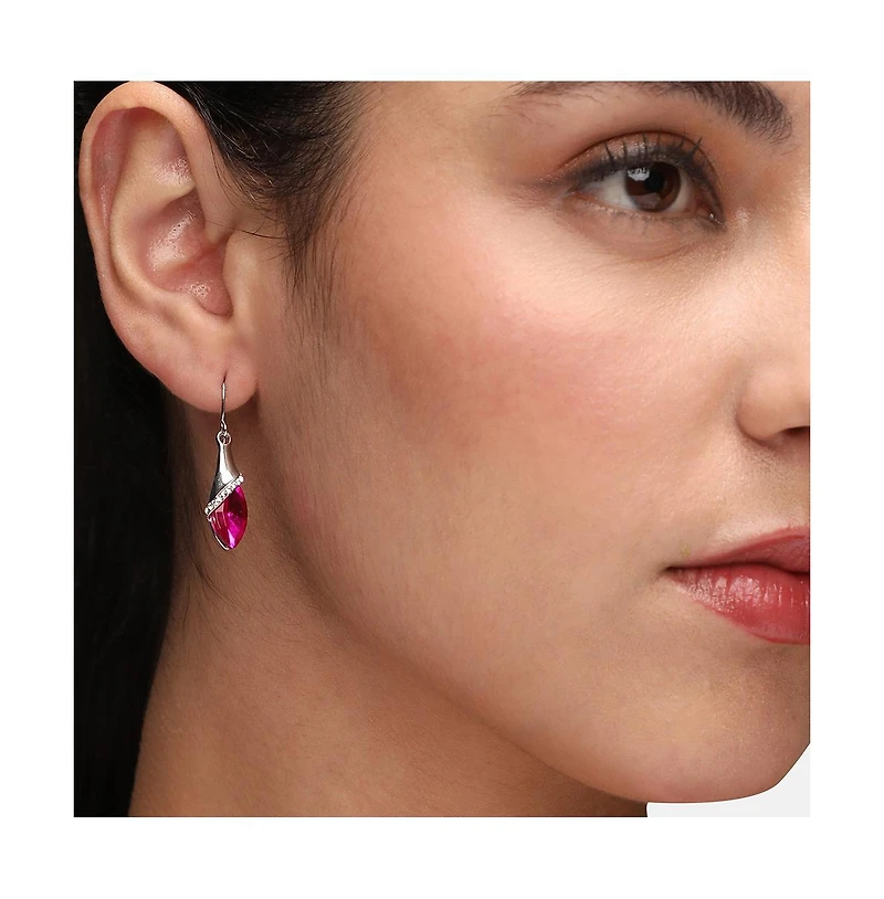 Sohi Women's Marquise Drop Earrings