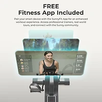 Sunny Health & Fitness 2-in-1 Smart Pedal Exerciser, Motorized Under Desk Exercise Peddler, Mini Bike with Exclusive SunnyFit App Bluetooth Connectivi