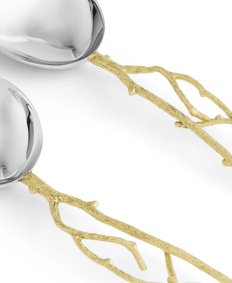 Michael Aram Butterfly Ginkgo Gold Serving Set, 2 Pieces