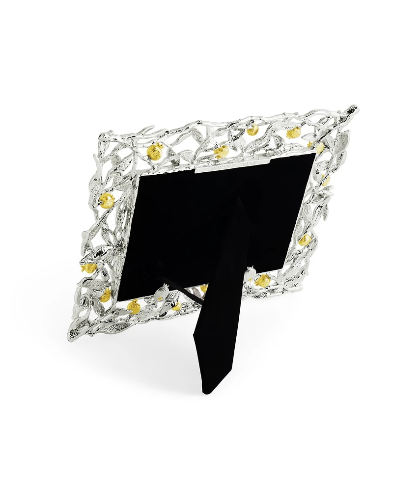 Michael Aram Pomegranate Silver and Gold Frame, 5" x 7"