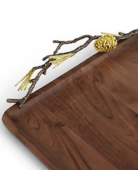 Michael Aram Pinecone Medium Wood Tray