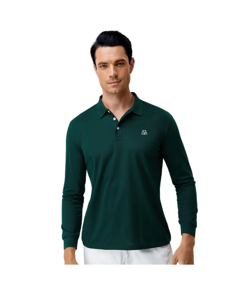 Bellemere Long Sleeves Tencel Polo