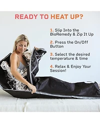 LifePro Bioremedy Sauna Blanket – Portable Far Infrared Detox Blanket for Home Relaxation